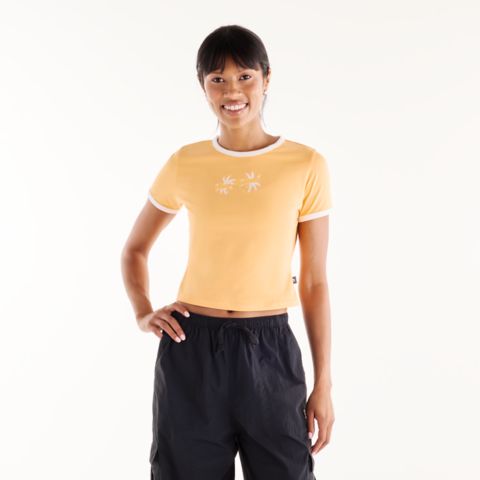 Женские футболки New Balance Yacht Club Ringer T-Shirt