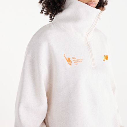 NYC Marathon Trackside Fleece Half Zip