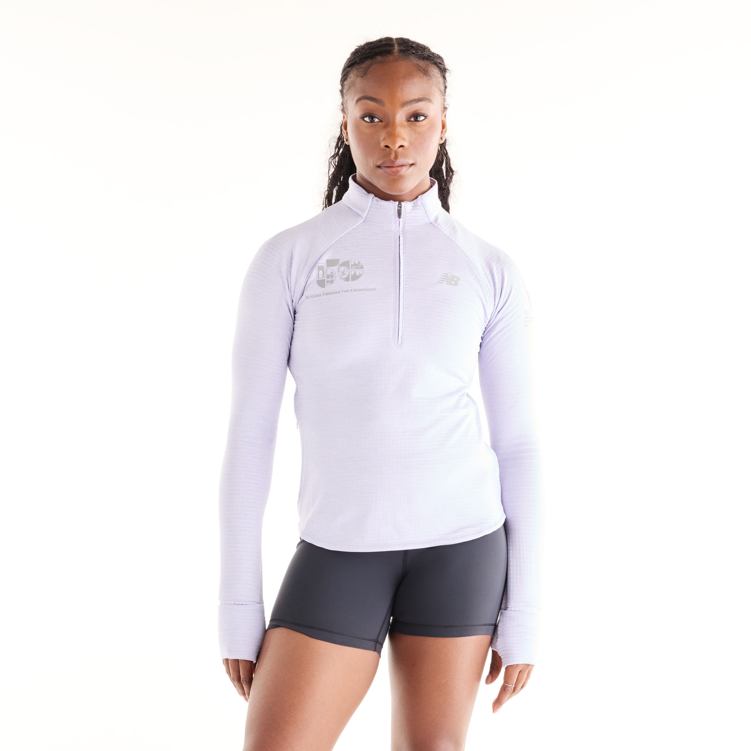 Isio-Maya is wearing size S and is 5'8"/172.72cm. Chest: 34"/86.36cm, Waist: 27.5"/69.85cm, Hips: 39"/99.06cm