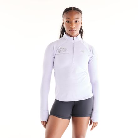 NYC Marathon Athletics Heat Grid 50th Boroughs 1/2 Zip