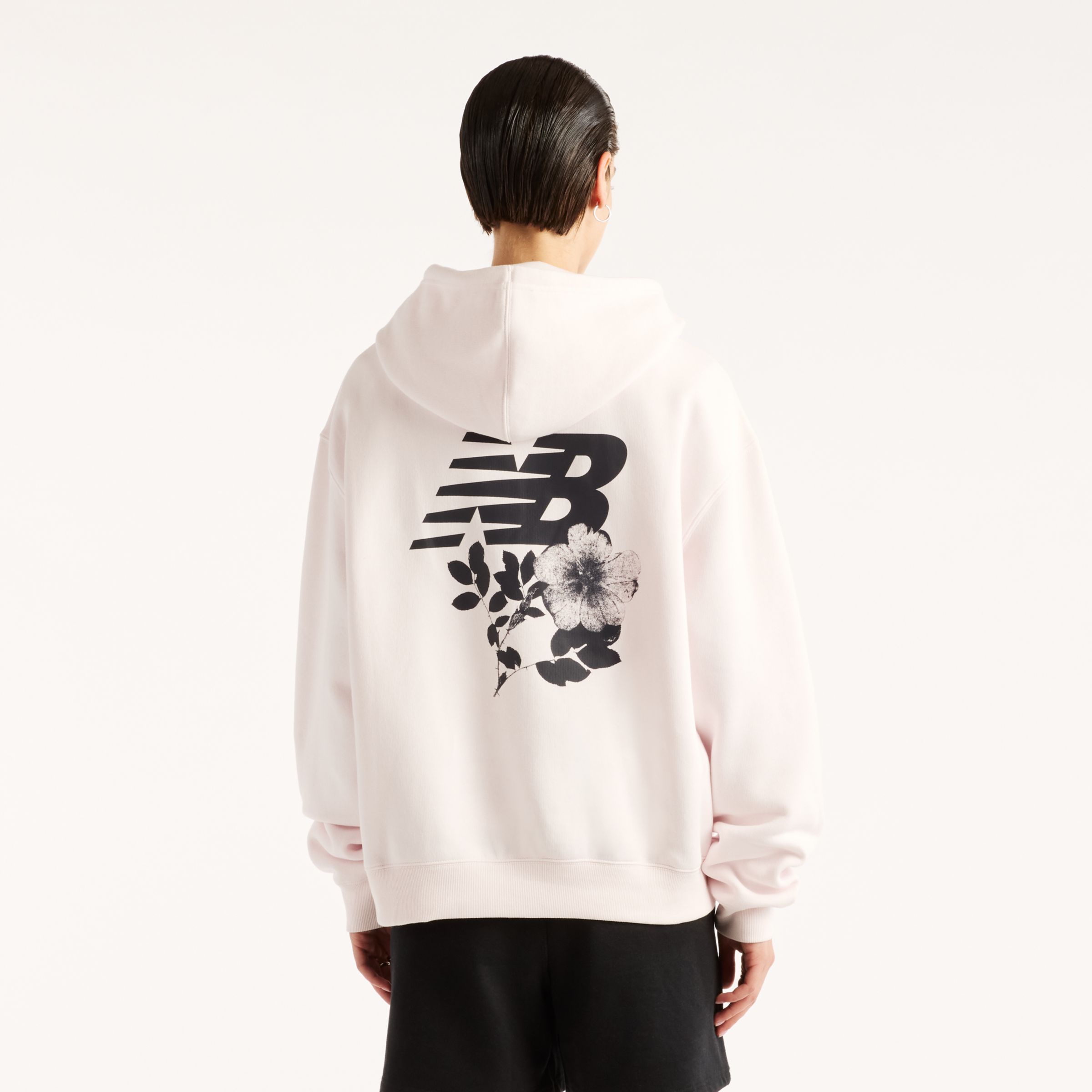New Balance Pressed Flowers Hoodie, WT62H6F8AAA