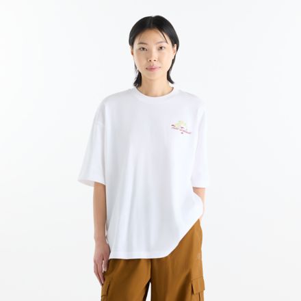 Grab a Bite Tokyo Oversized T-Shirt, WHITE, WT62H6ZPWT