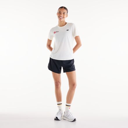 Doha Marathon Athletics T-Shirt, ANGORA, WT62J074AGA