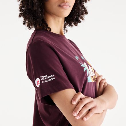 Doha Marathon Graphic T-Shirt 2 - Cityscape