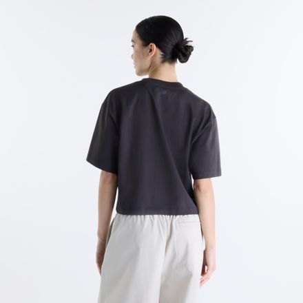 NB GREY グラフィックショートスリーブTシャツ