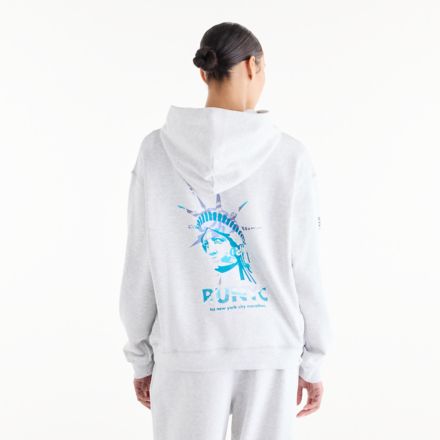 NYC Marathon Athletics French Terry Graphic Hoodie - Liberty