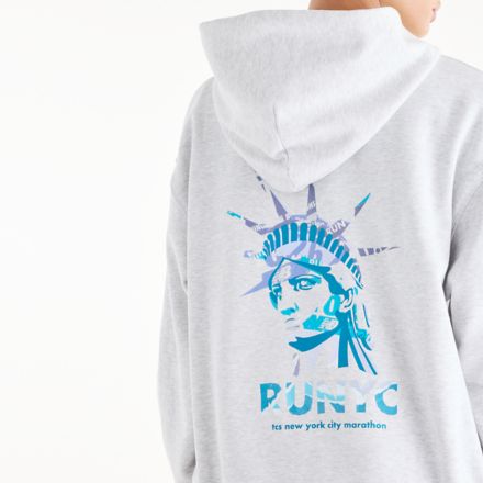 NYC Marathon Athletics French Terry Graphic Hoodie - Liberty