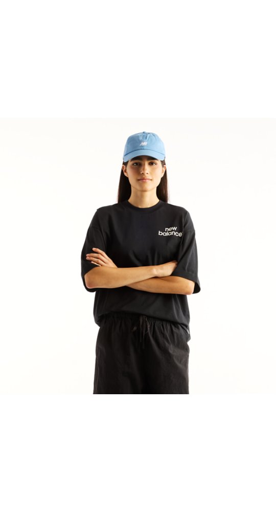 New Balance Intelligent Relaxed T-Shirt in Black