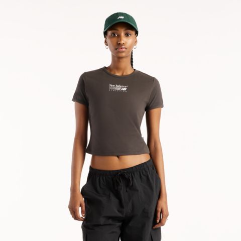Женские футболки New Balance Trackside Ringer T-Shirt