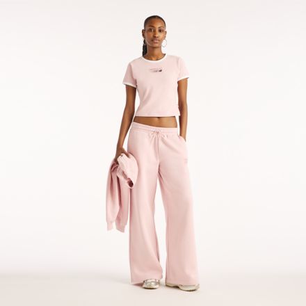 Trackside Ringer T-Shirt, PINK CHALK, WT62O4MBPHK