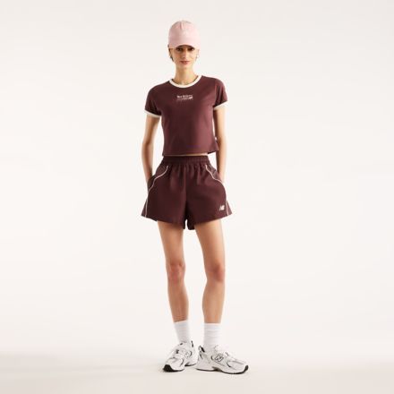 Trackside Ringer T-Shirt, Linen Heather, WT62O4MBYLR