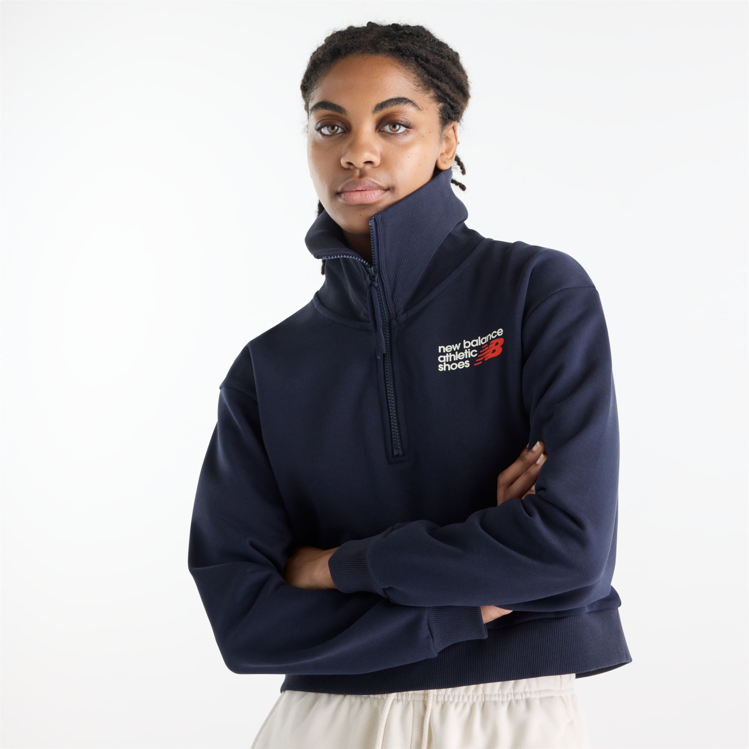Athletics Premium Logo Half Zip
