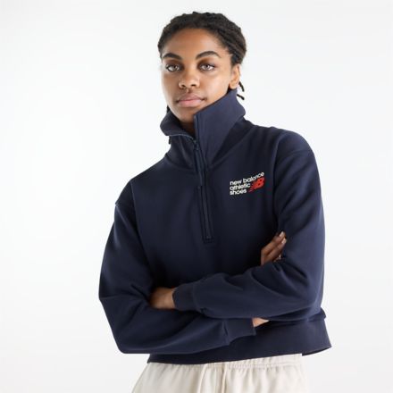 Athletics Premium Logo Half Zip