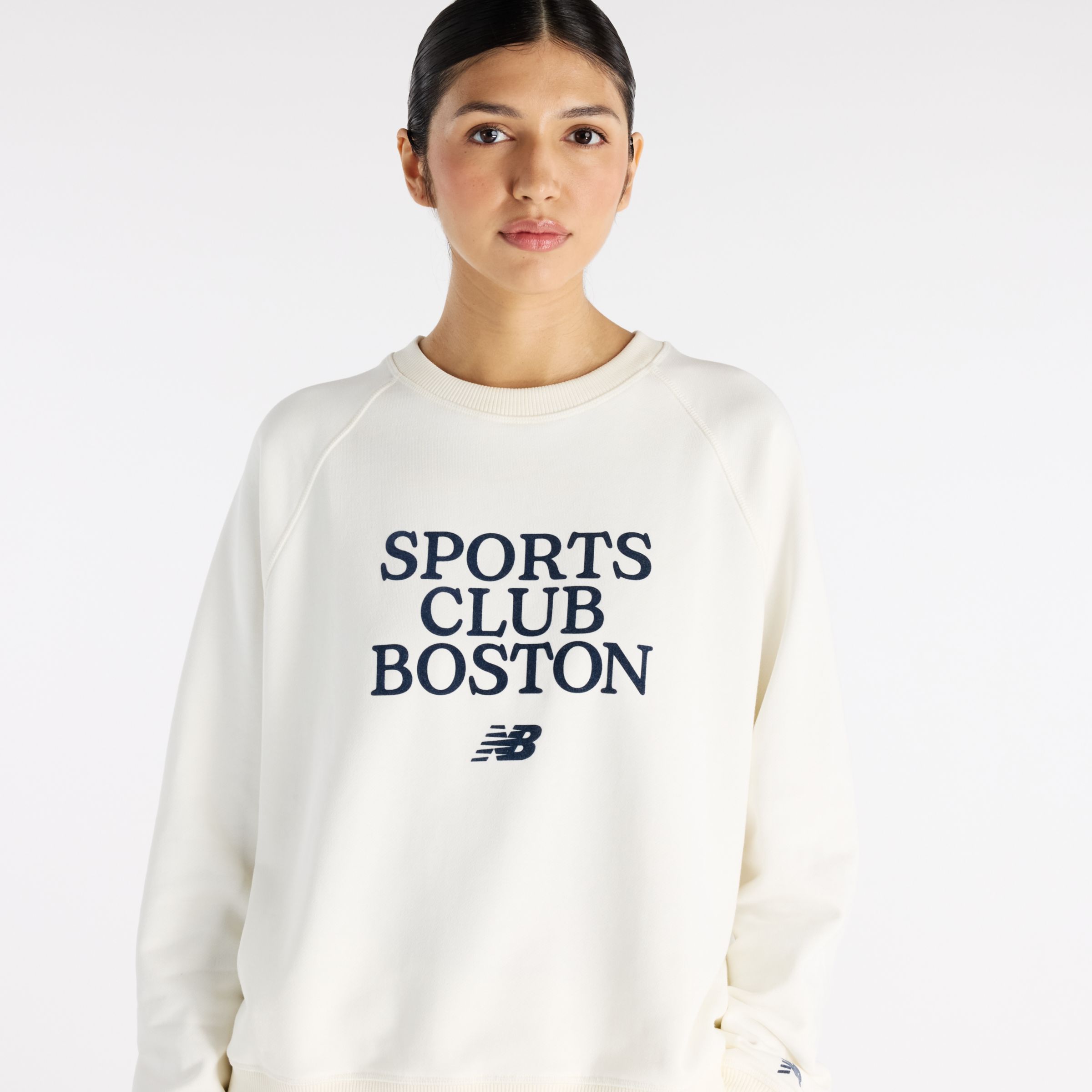 New Balance NBX Classics Oversized Crew Sweat, WT62P3P2CIC