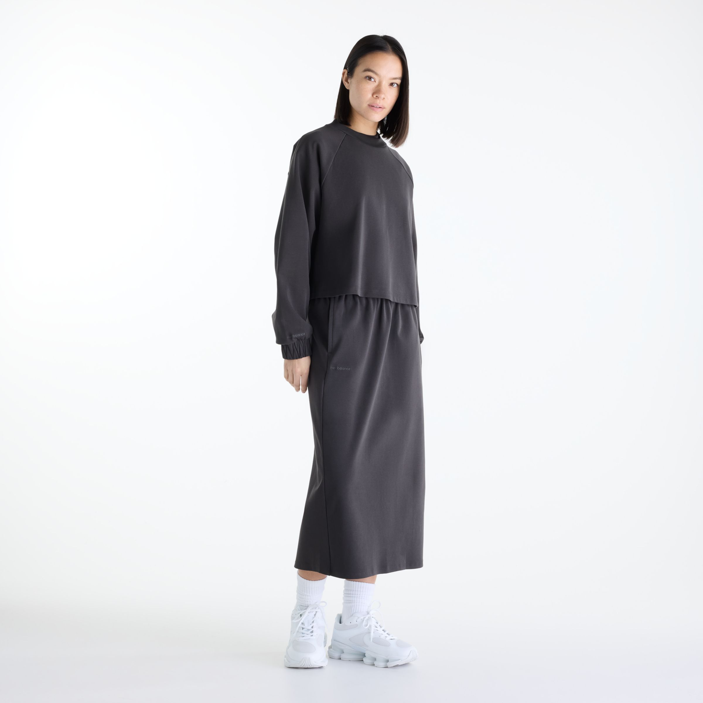 New Balance NB GREY Pullover, WT62R660BLK