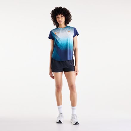 NYC Marathon Race Day Printed Ultra Light T-Shirt