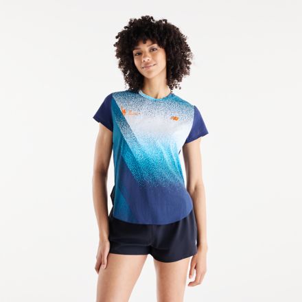 NYC Marathon Race Day Printed Ultra Light T-Shirt