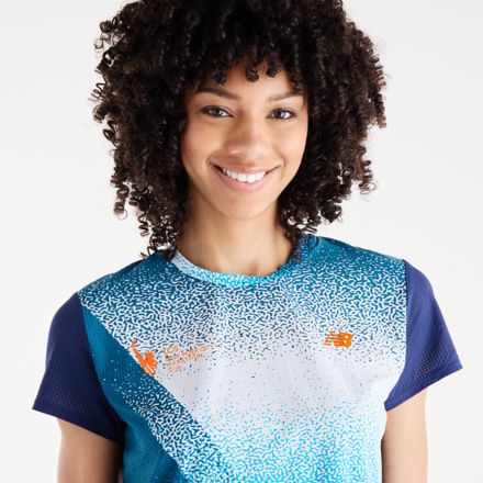 NYC Marathon Race Day Printed Ultra Light T-Shirt