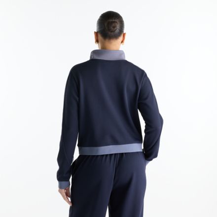 Sport レガシーピケクォータージップロングスリーブTシャツ