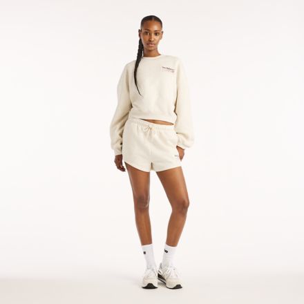 Trackside Fleece Crew, Linen Heather, WT62T7JOLIT