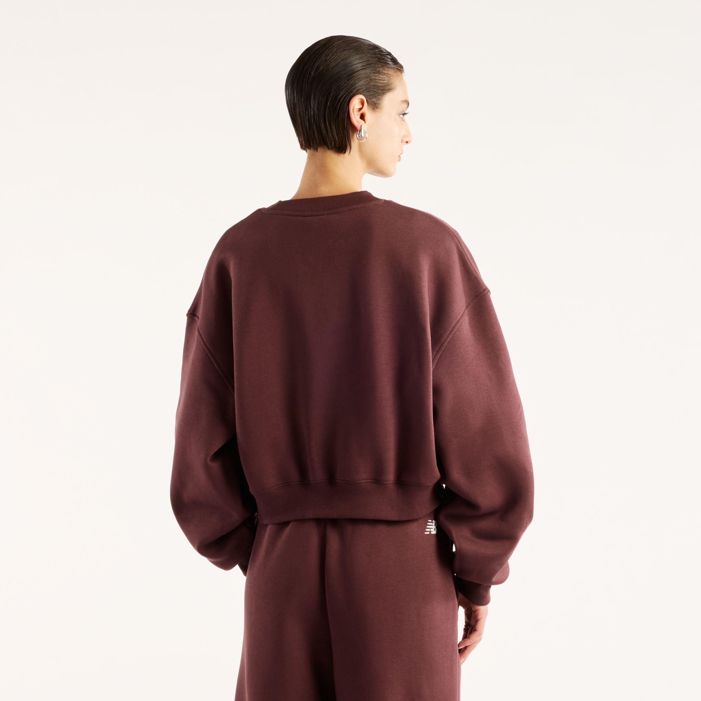 New Balance Trackside Fleece Crew, WT62T7JOYLR