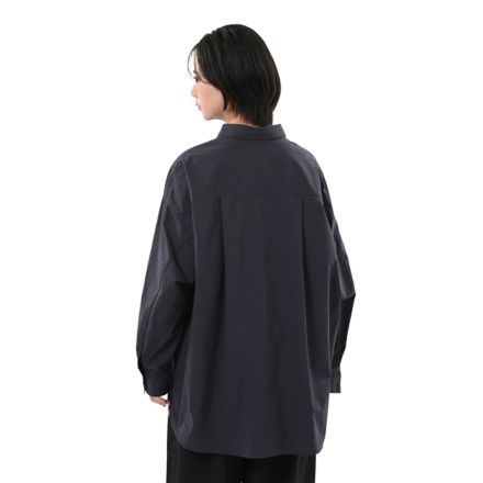 イージーリラックスフィットシャツ, BLACK CEMENT, WT62U82KBLK