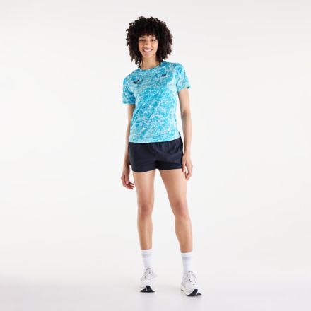Valencia Marathon Printed Athletics T-Shirt, MULTI COLOR (MLT), WT62U86WMLT
