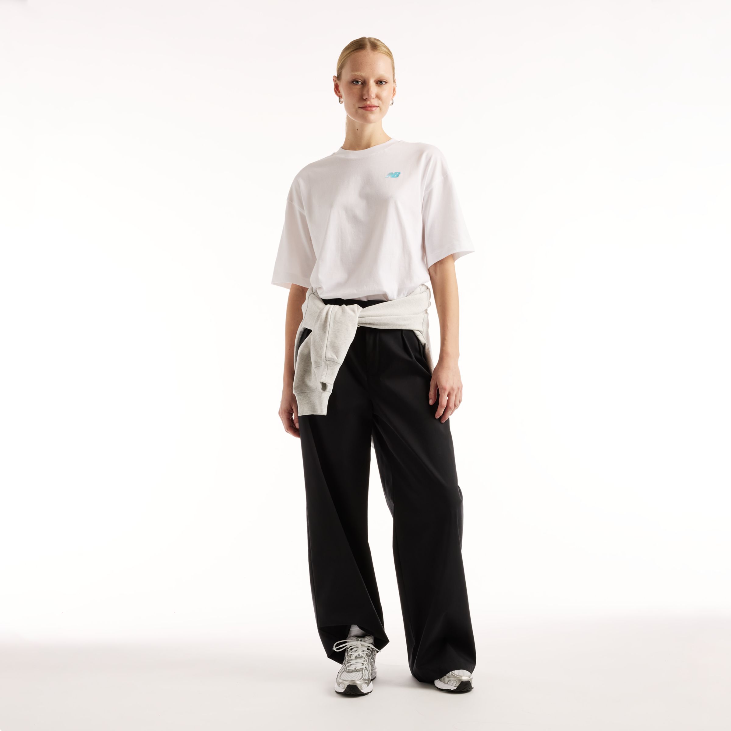 New Balance Collage Oversized T-Shirt, WT62U9L0WT