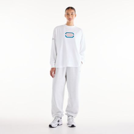 NYC Marathon Graphic Longsleeve T-Shirt - Stickers