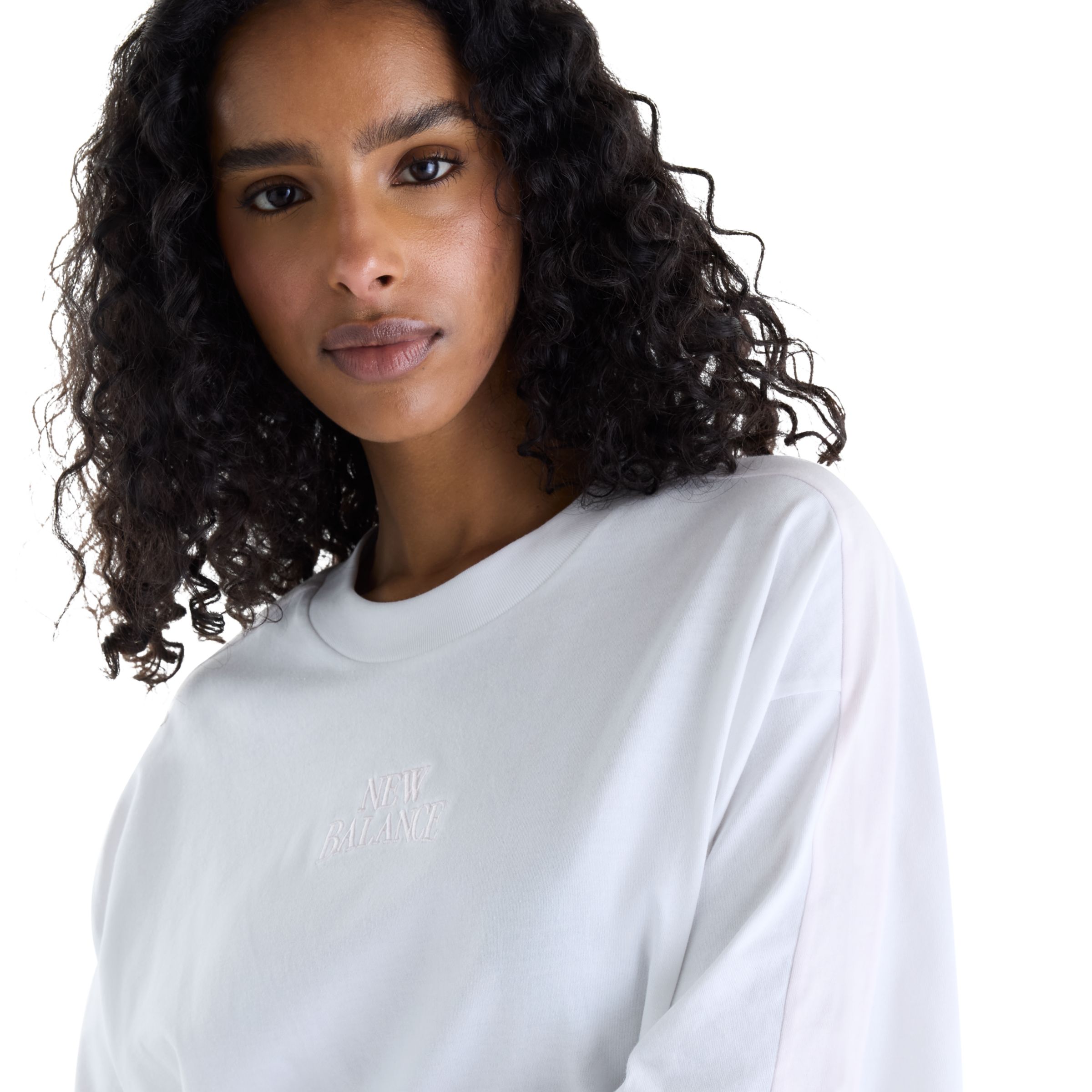 New Balance Sport Linear Graphic Oversized T-Shirt, WT62V9UTWT