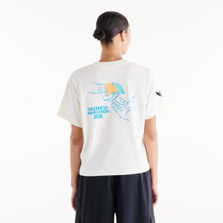Valencia Marathon Graphic T Shirt - Orange