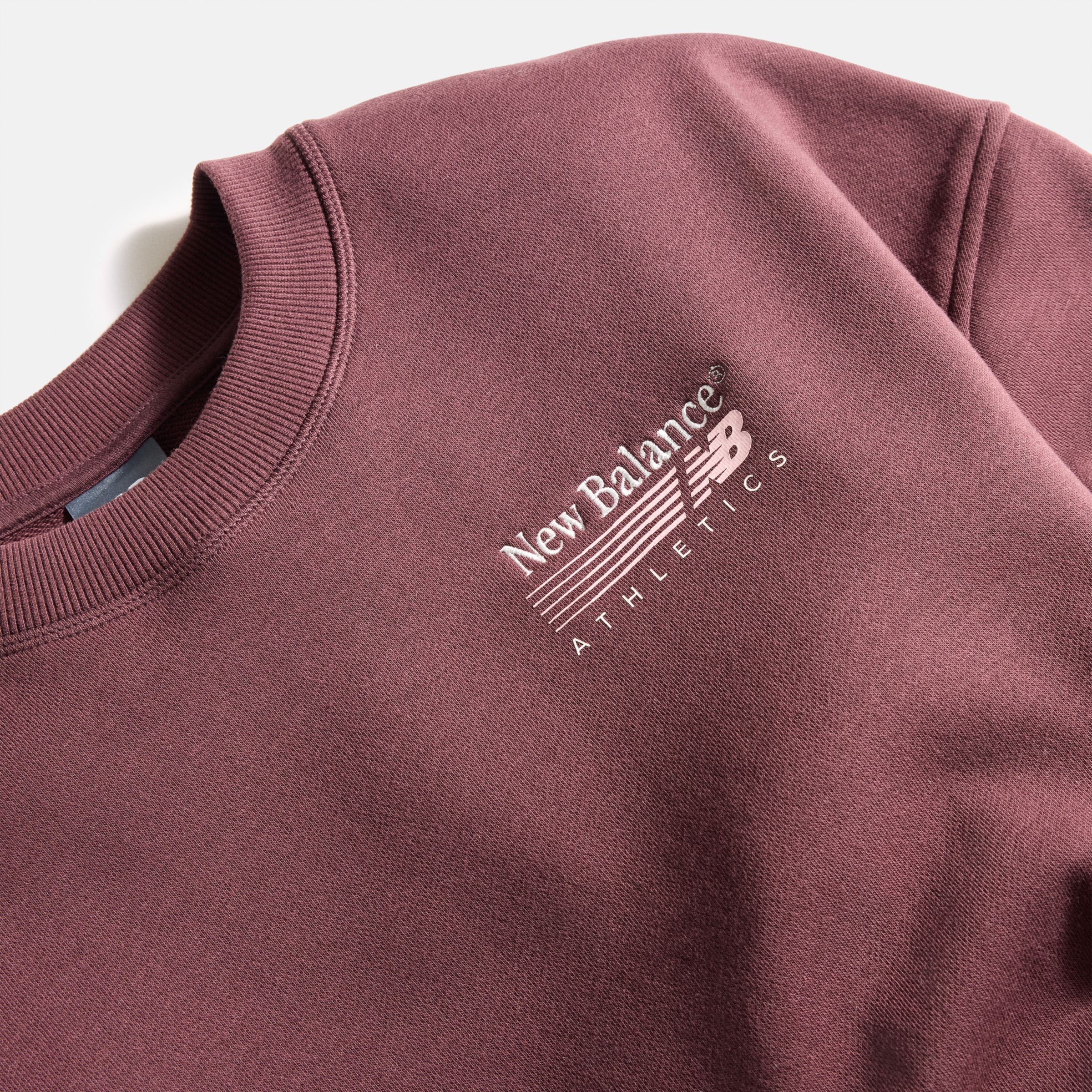 New Balance Trackside French Terry Crew, WT62X7T4YLR
