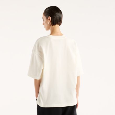 Pressed Flowers Script Oversized T-Shirt