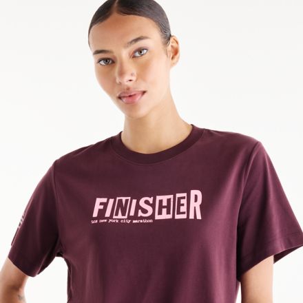NYC Marathon Finisher Graphic T Shirt
