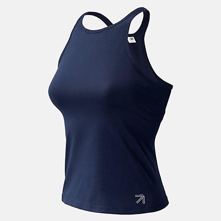 New Balance WT71167 High Neck Tank, WT71167NV image number null