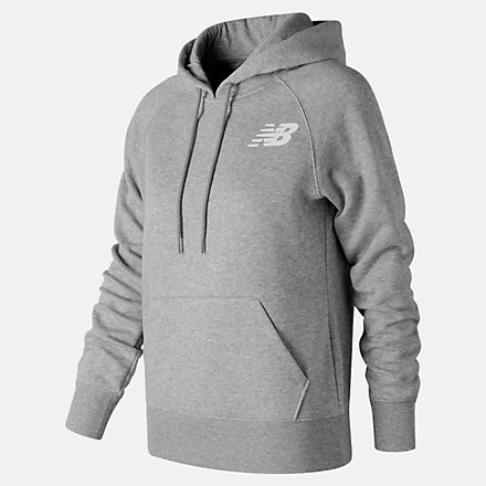New Balance Core Fleece Hoodie, WT83817AG image number null