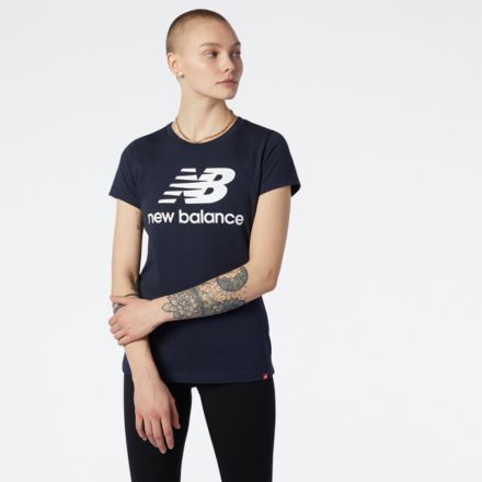 NB Essentials Stacked New - Balance Joe\'s Outlet Tee Logo