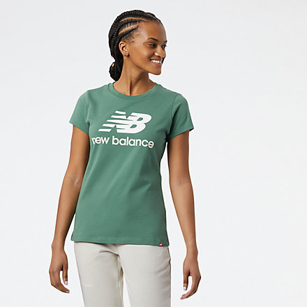 New Balance T-shirt à logo empilé NB Essentials, WT91546JD image number null