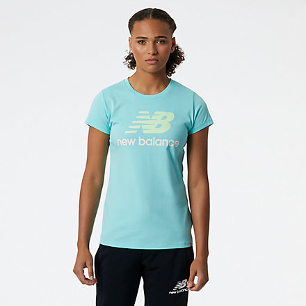 New Balance NB Essentials Stacked Logo Tee, WT91546SRF image number null