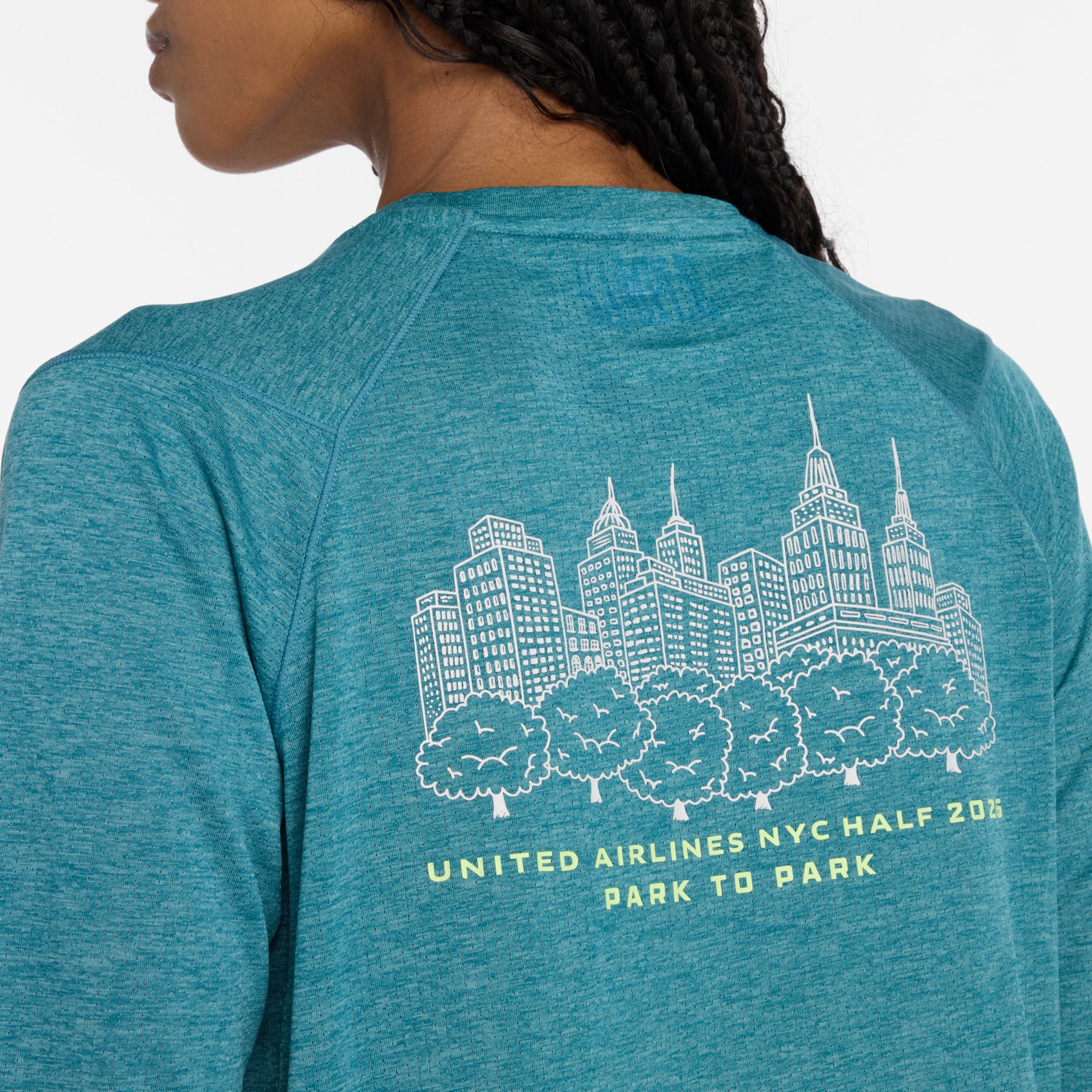 United Airlines NYC Half Graphic RC Essential Long Sleeve