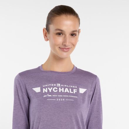 United Airlines NYC Half Women's RC Essential Long Sleeve