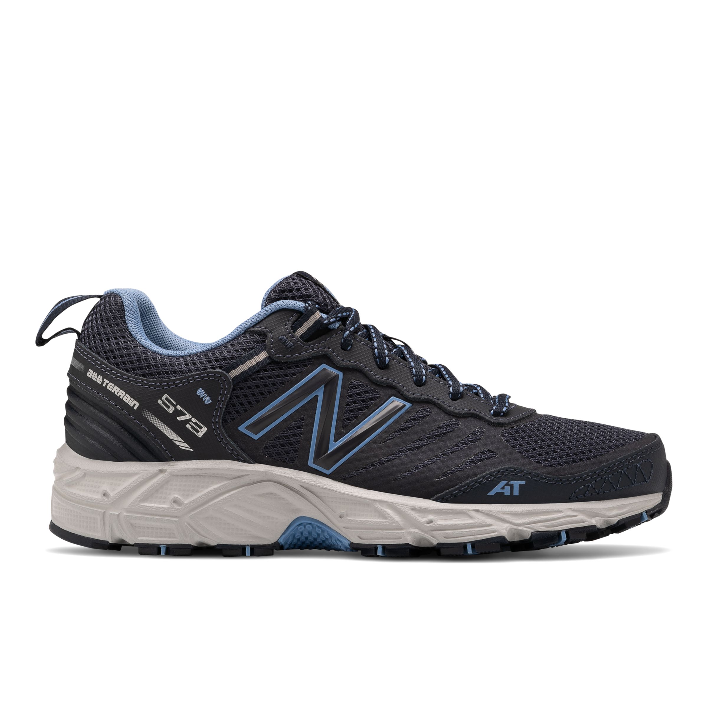 

New Balance Women's 573v3 Black/Blue/Grey - Black/Blue/Grey