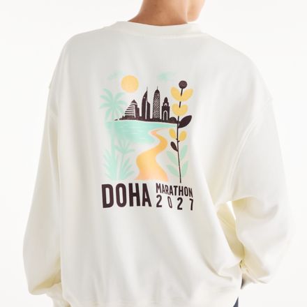 Doha Marathon Athletics French Terry Crew
