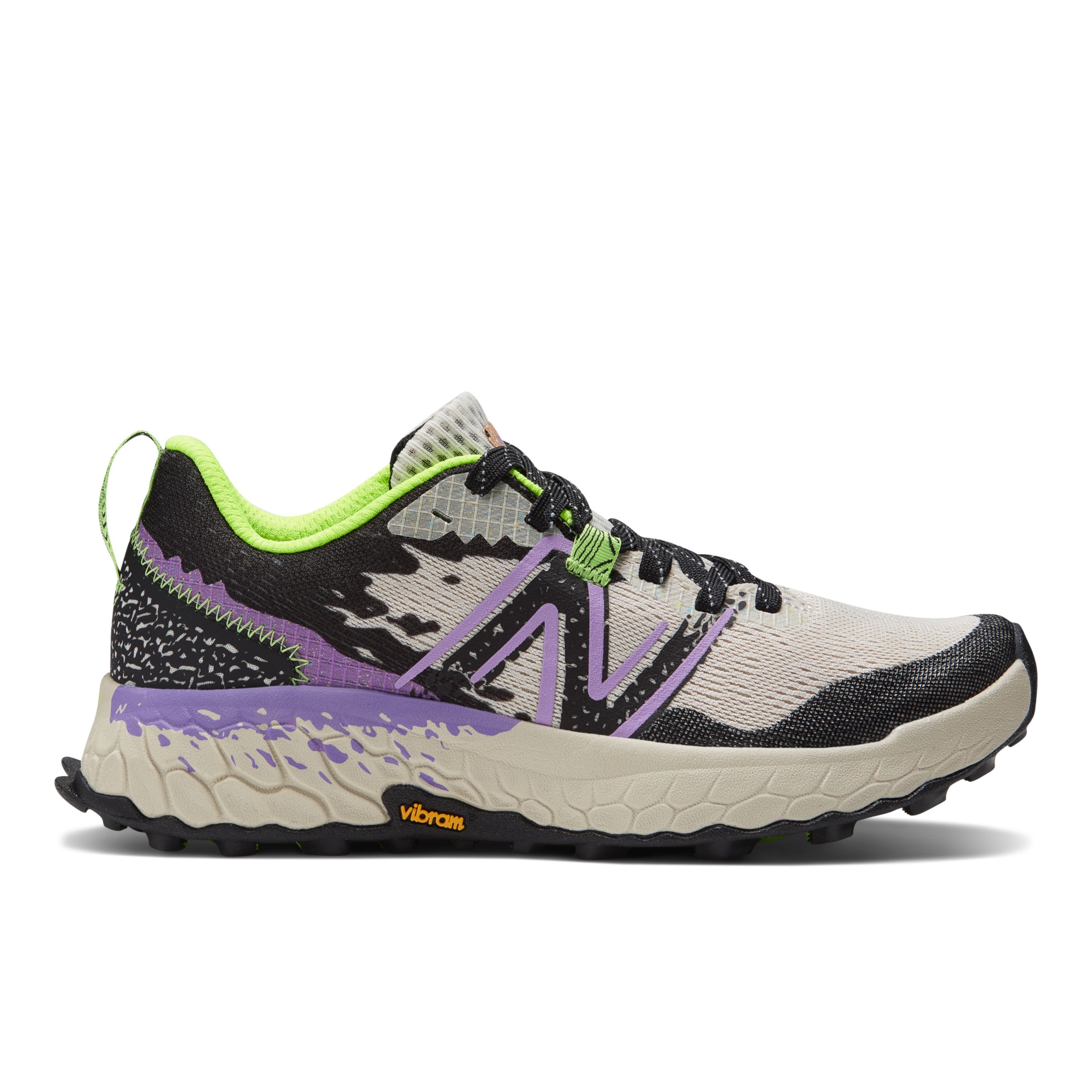 

New Balance Women's Fresh Foam X Hierro v7 Beige/Purple - Beige/Purple