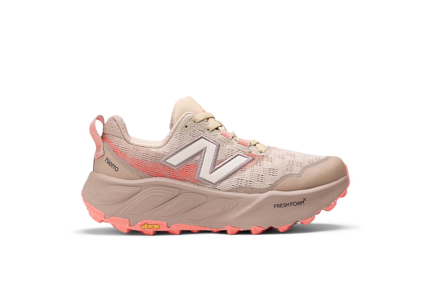 New Balance Fresh Foam X Hierro v9 in Desert Clay With Urgent Red With Urgent Red — photo 1 of 1