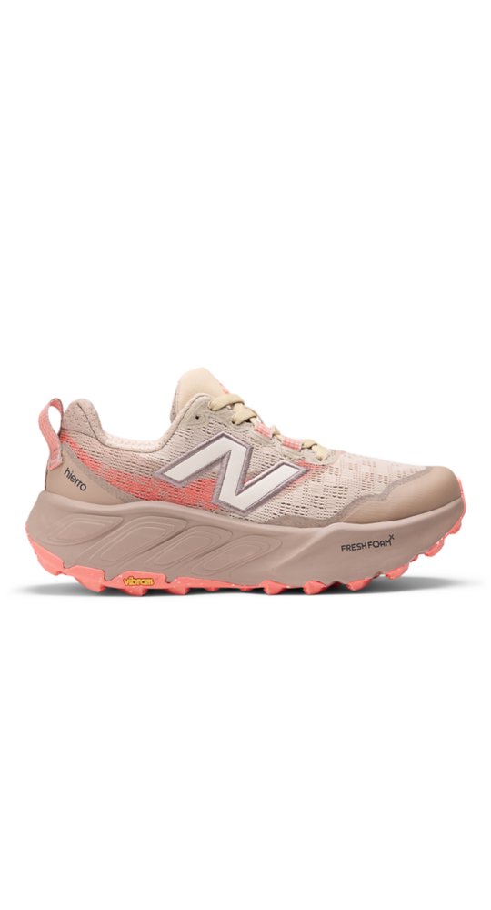 New Balance Fresh Foam X Hierro v9 in Desert Clay With Urgent Red With Urgent Red