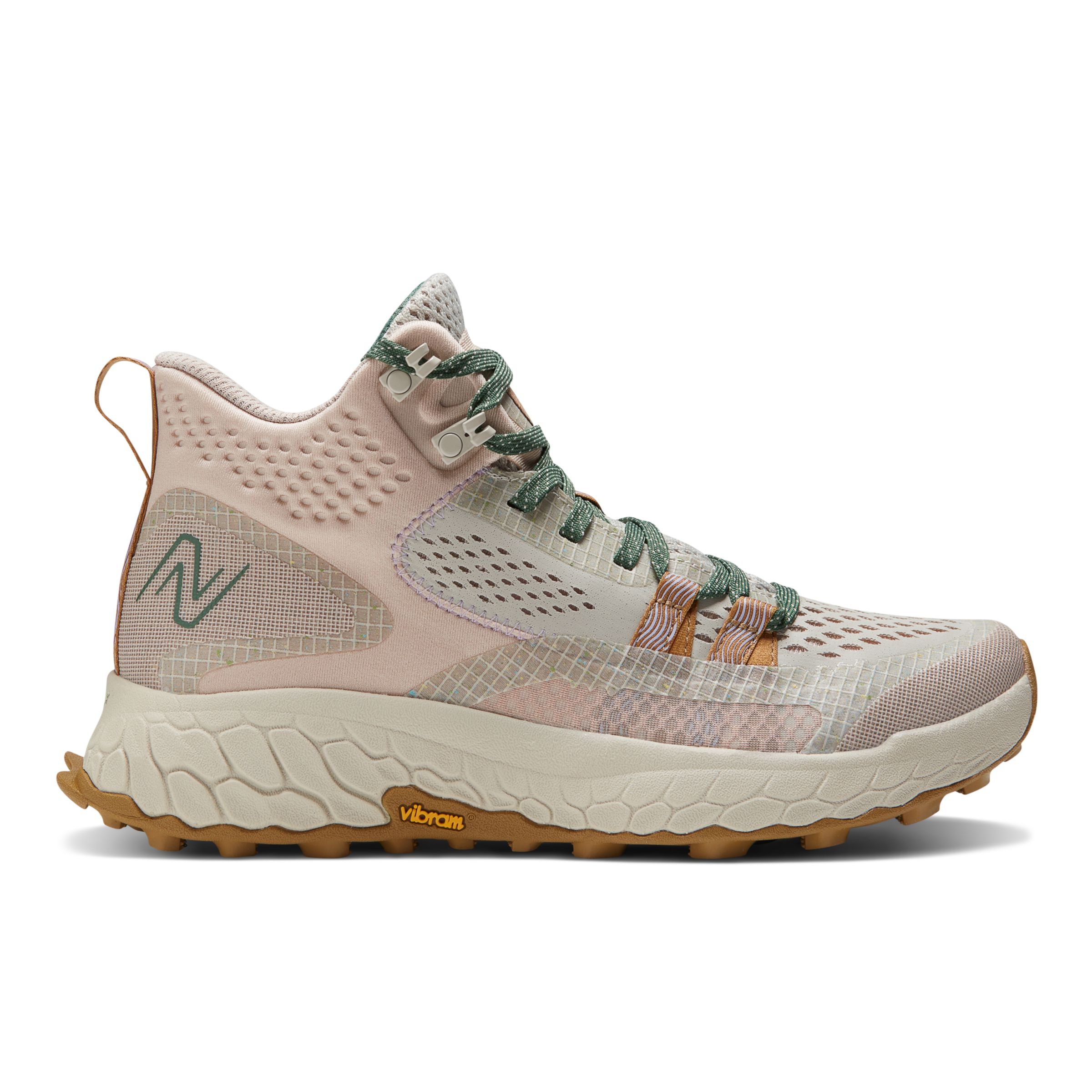 New Balance Femme Fresh Foam X Hierro Mid en Gris/Beige, Synthetic, Taille 41 Large