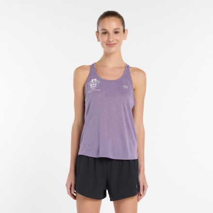 United Airlines NYC Half Women's RC Essential Tank, CANDIED VIOLET, WTK98QAA5