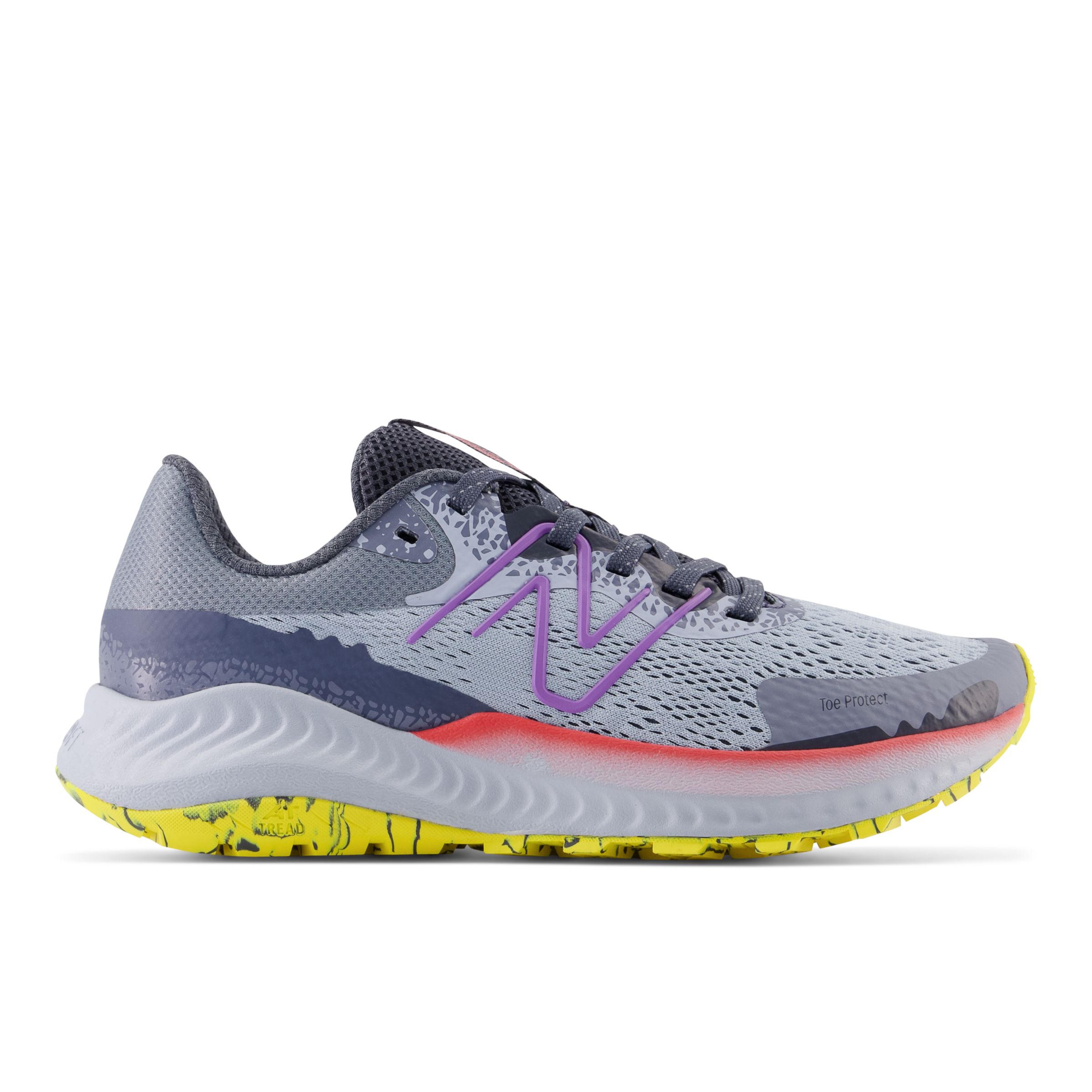 

New Balance Women's DynaSoft Nitrel v5 Grey/Yellow/Purple/Red - Grey/Yellow/Purple/Red