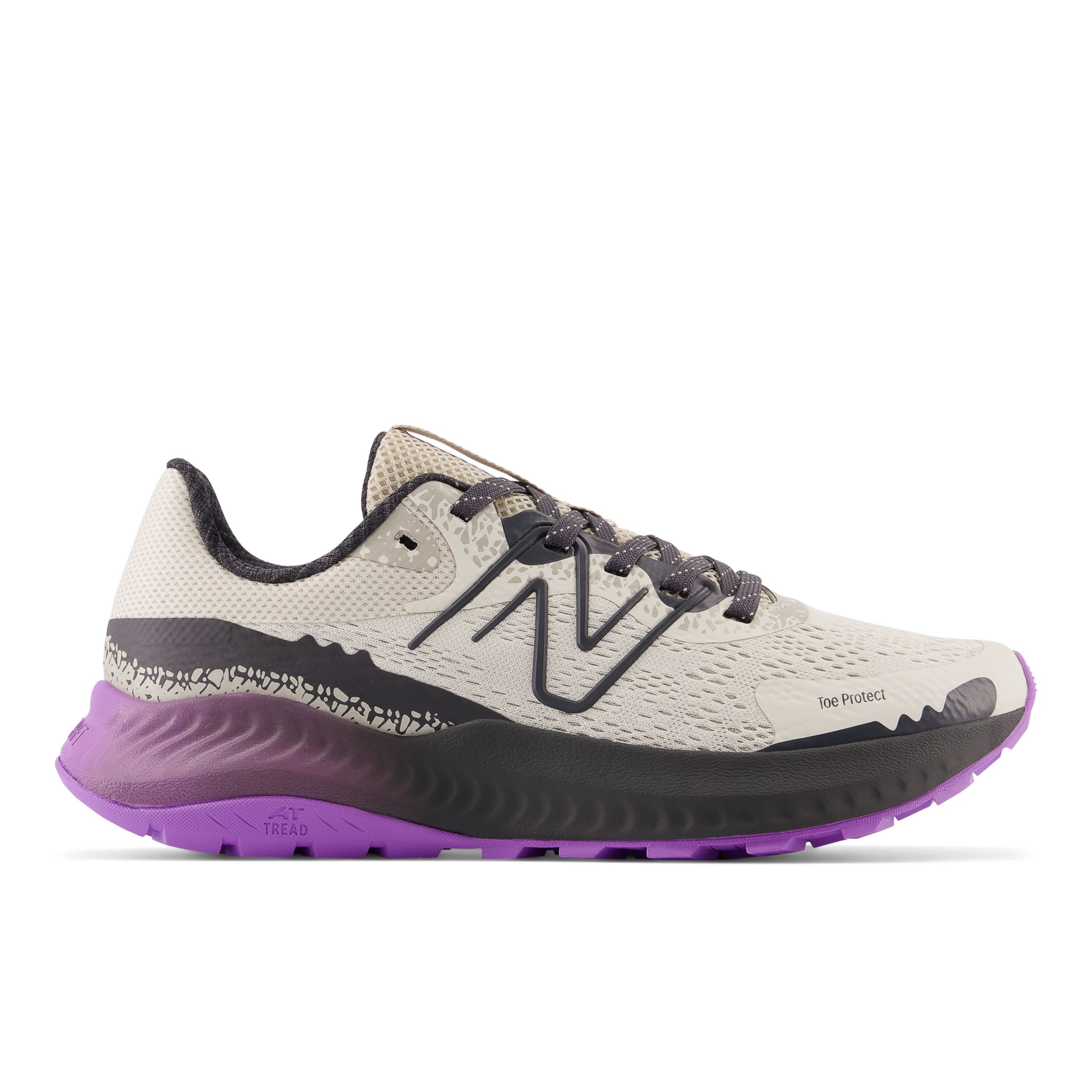 New Balance Femme DynaSoft Nitrel V5 en Gris/Noir/Mauve, Mesh, Taille 36.5